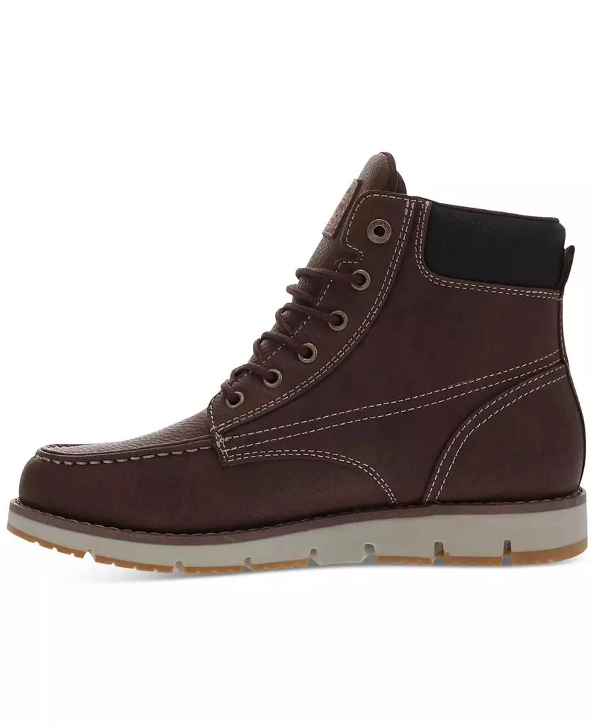Levi's Men's Dean WX UL Faux-Leather Rugged Casual Hiker Chukka Boots 4