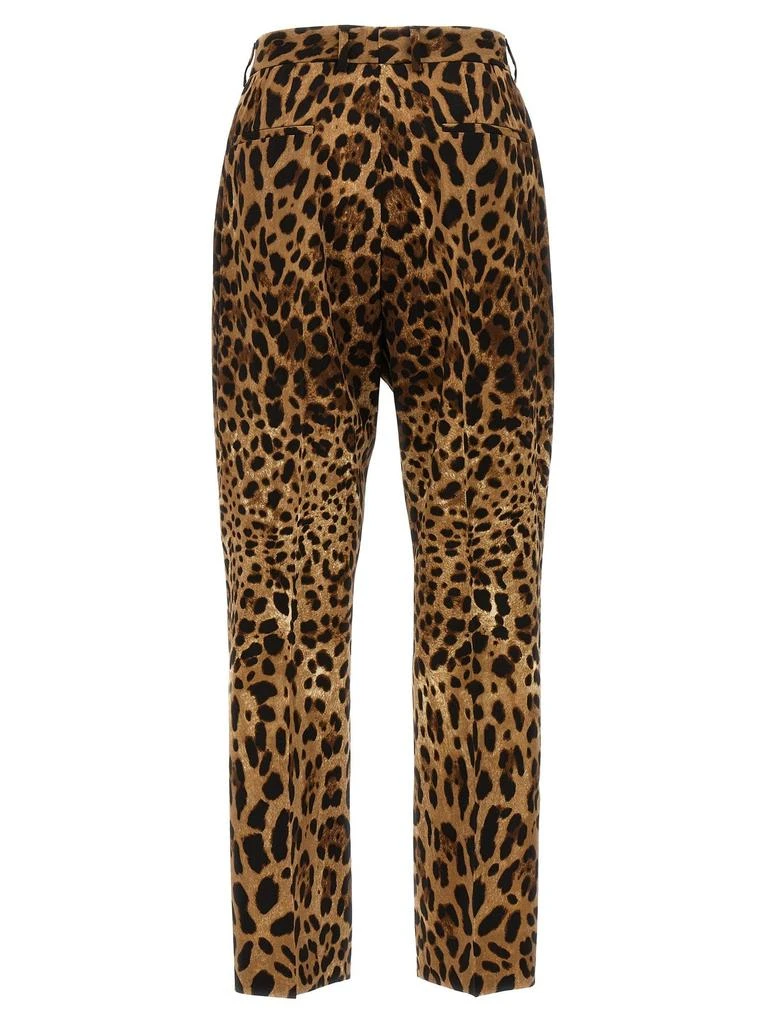 Dolce & Gabbana Dolce & Gabbana Leopard Printed Cigarette Leg Pants 2