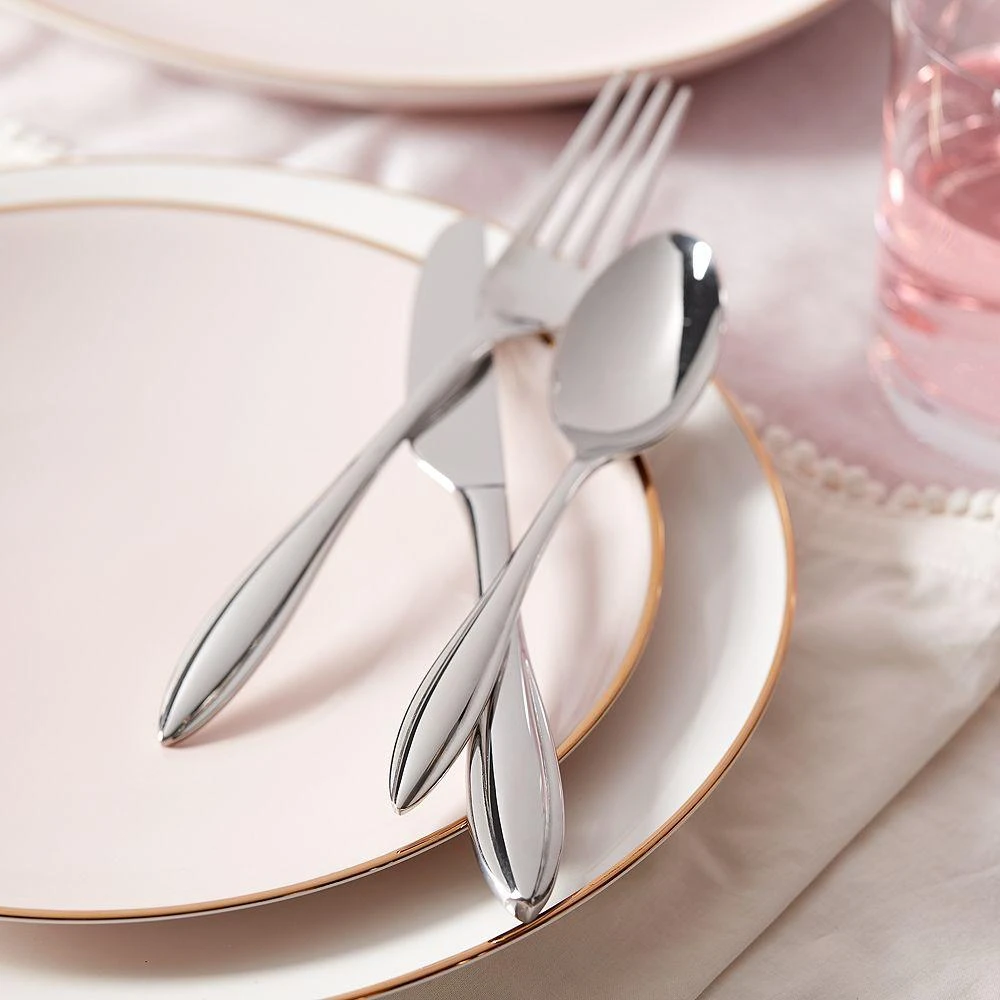 Lenox Sculpt 65-Piece Flatware Set 3