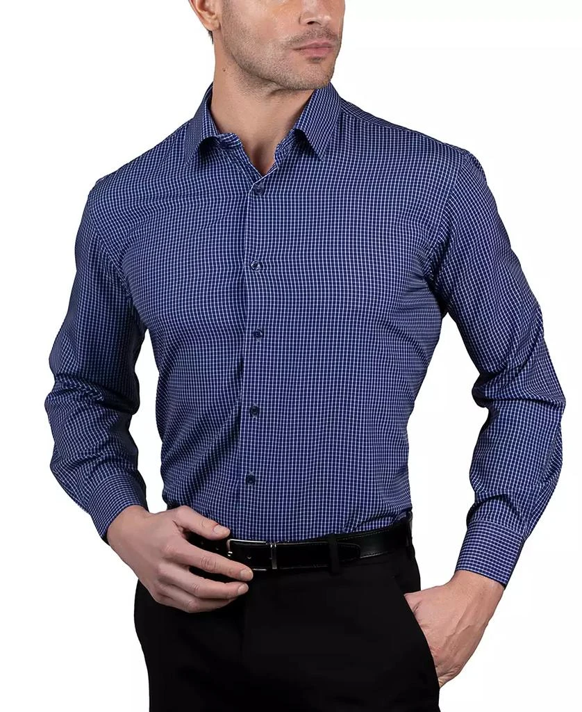 Nautica Men's Slim-Fit Check Dress Shirt 1