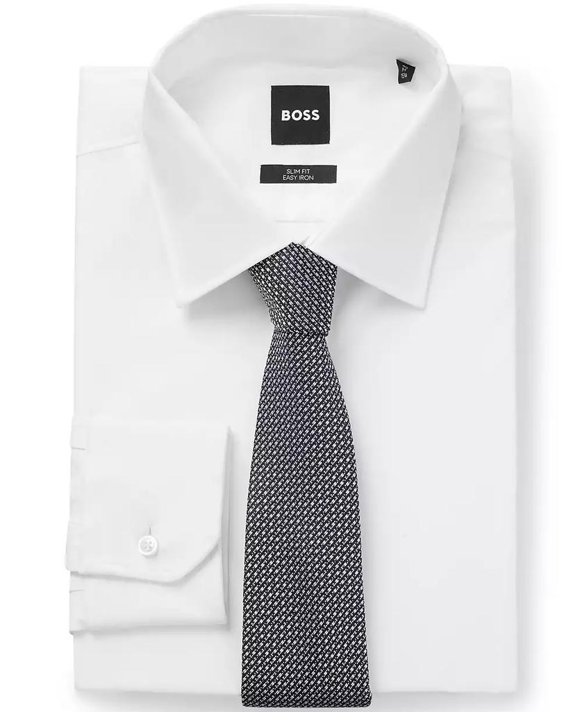 Hugo Boss Men's Italian Silk Jacquard Tie