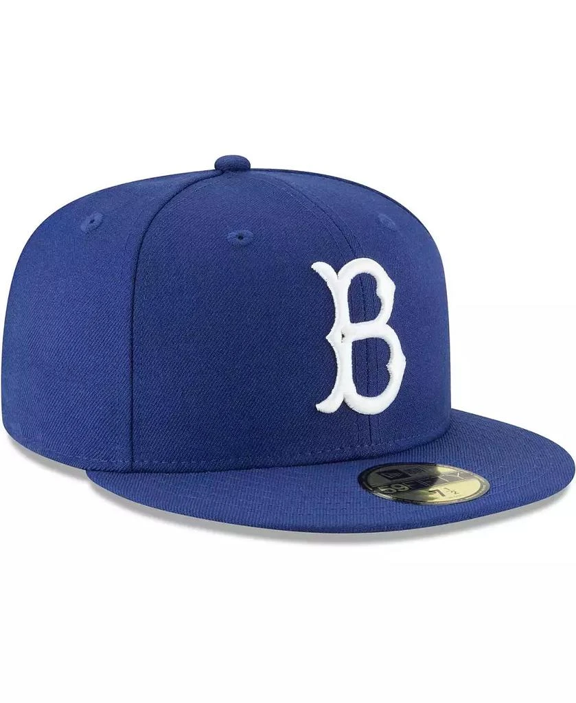New Era Men's Royal Brooklyn Dodgers Cooperstown Collection Wool 59fifty Fitted Hat 3