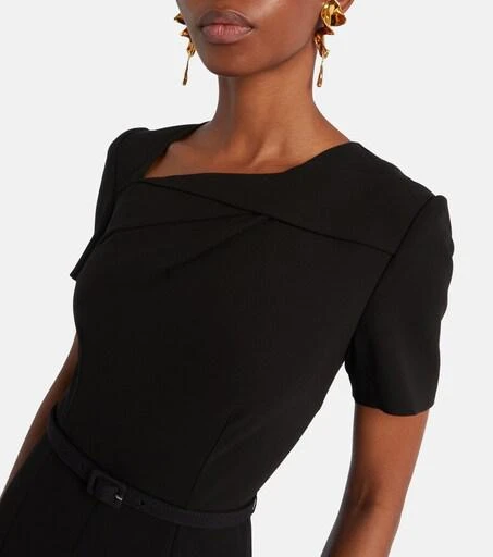 off the shoulder holiday dress Black Christmas & Holiday Dress in Velvet by Royal Queen Rq8033