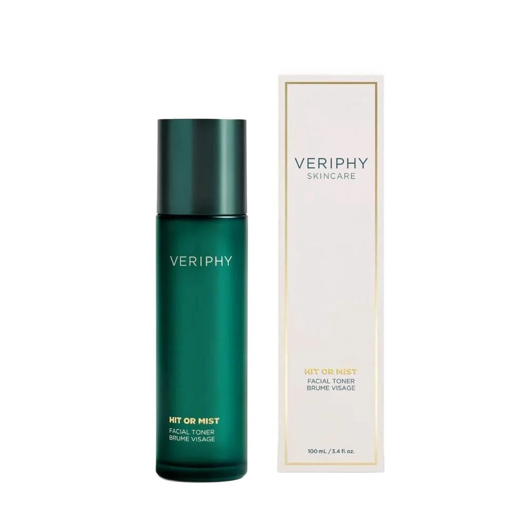 Veriphy Skincare Hit Or Mist Facial Toner In Green Bottle 2
