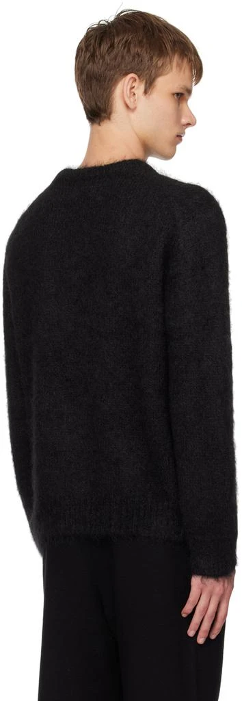 Solid Homme Black Crewneck Sweater 3