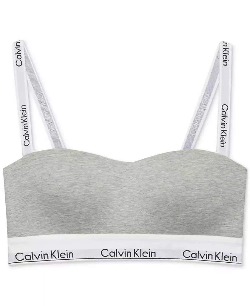 Calvin Klein Calvin Klein Women's Modern Cotton Lightly Lined Bandeau Bra QF7628 5