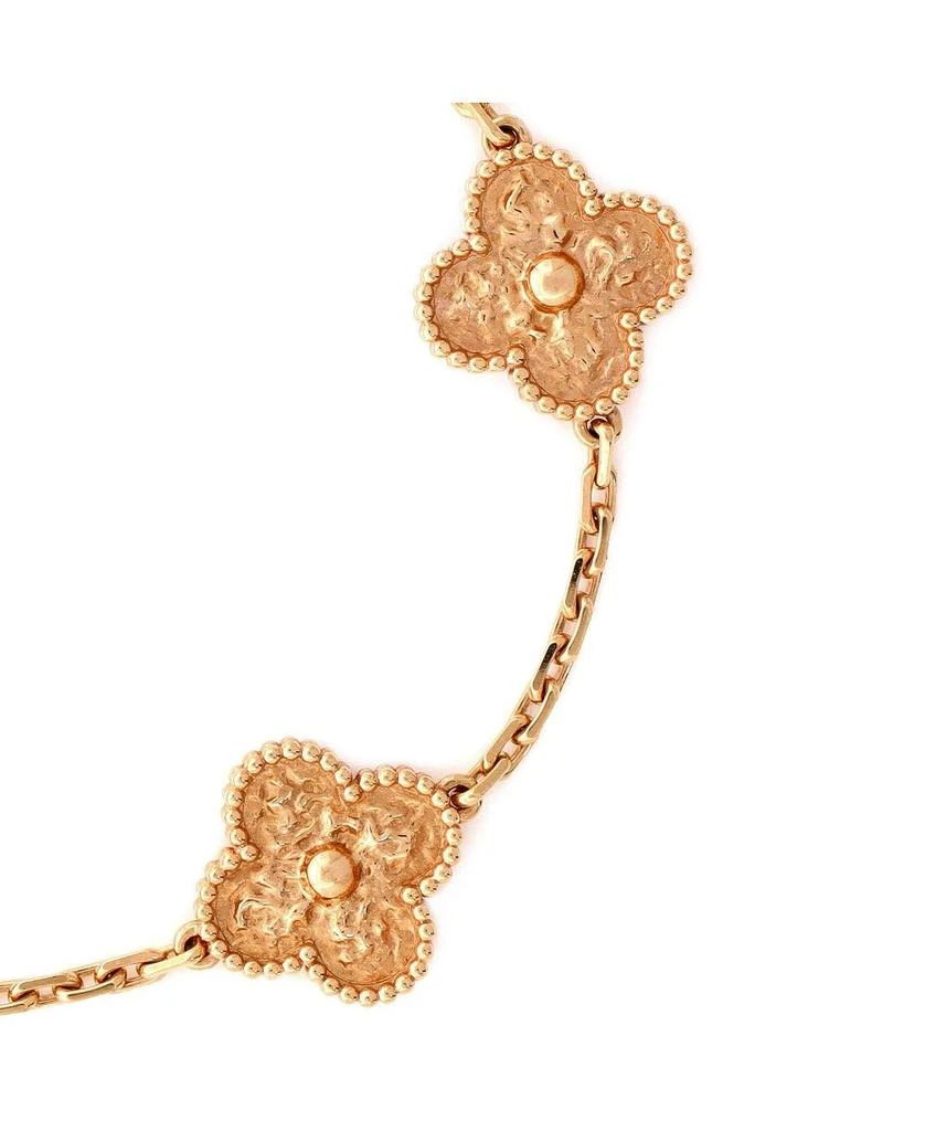 Pre-Owned Van Cleef
Arpels Vintage-like Alhambra 5 Motifs Bracelet 18K Rose Gold 3