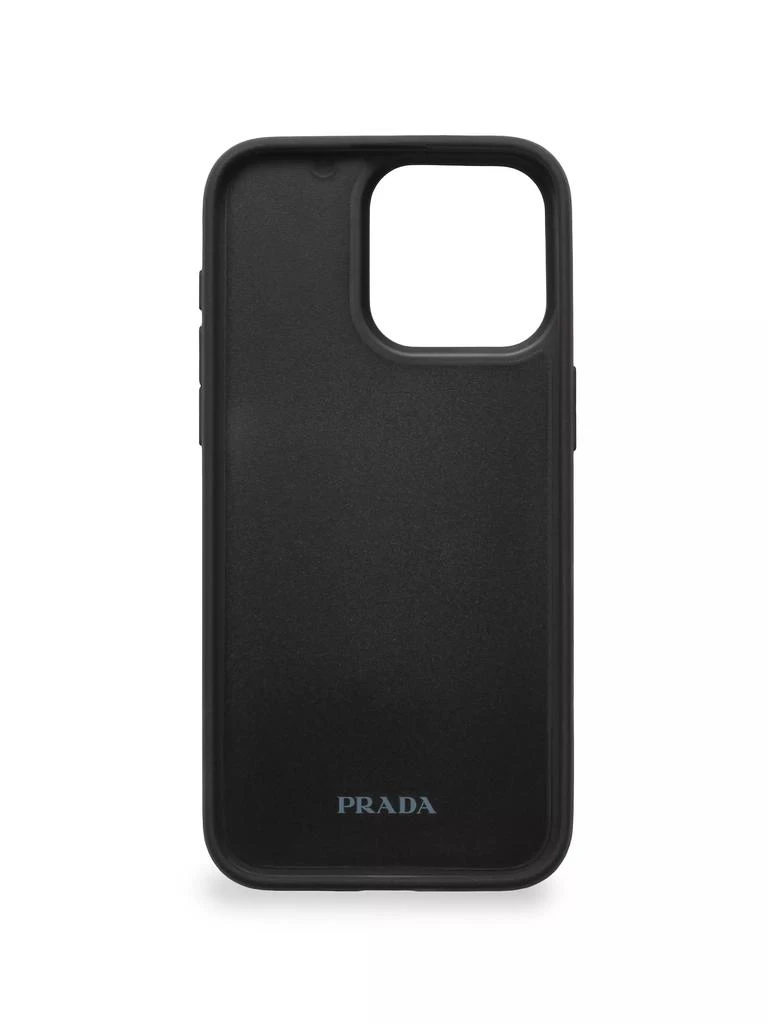 Prada Saffiano Leather Cover For Iphone 15 Pro Max 3