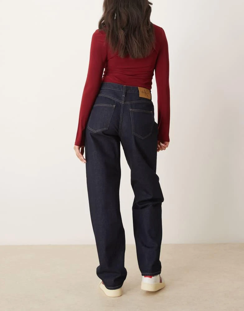 Calvin Klein Calvin Klein Jeans 90's loose jeans in dark rinse wash 5