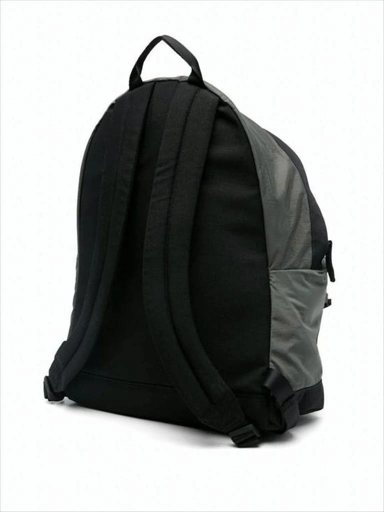 Stone Island Sleek Rounded Nylon Backpack with Adjustable Straps 4