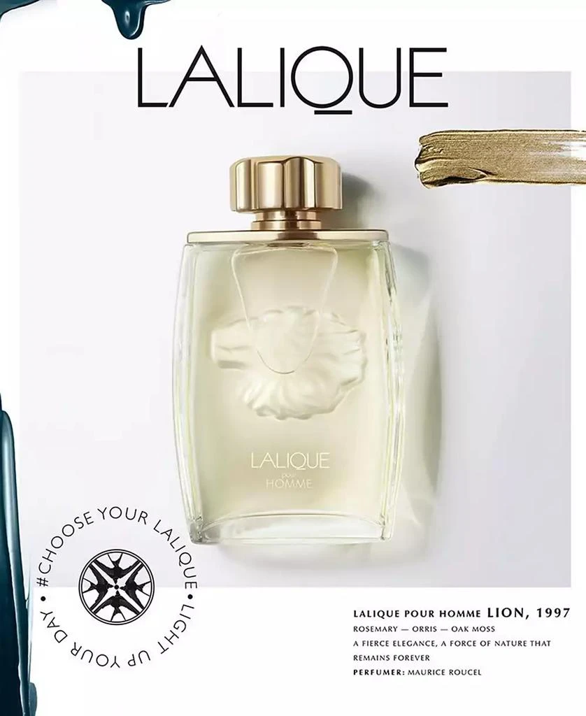 Lalique Pour Homme Lion Eau De Parfum Natural Spray, 125ml 4