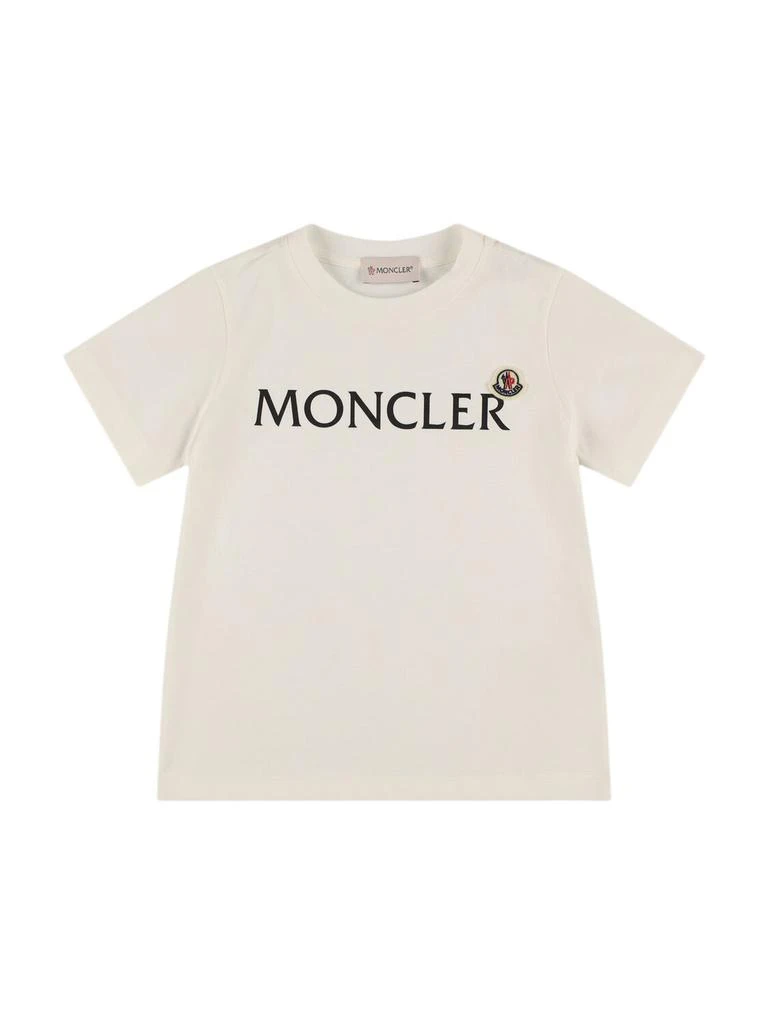 Moncler Logo Cotton T-shirt 1