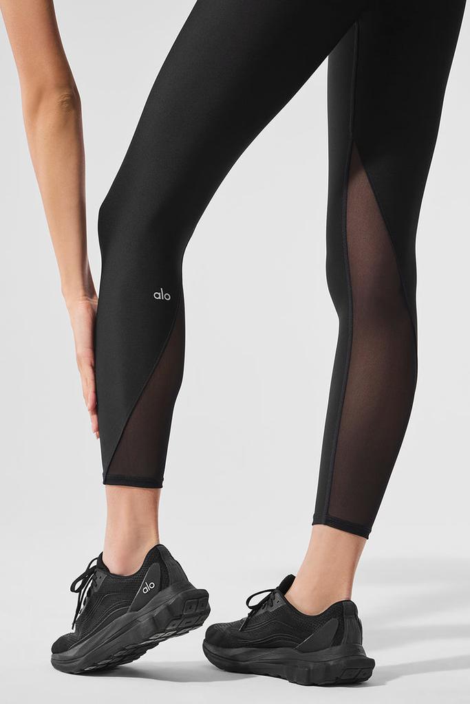 Alo Airlift High-Waist 7/8 Rebel Legging - Black - Pants - Free