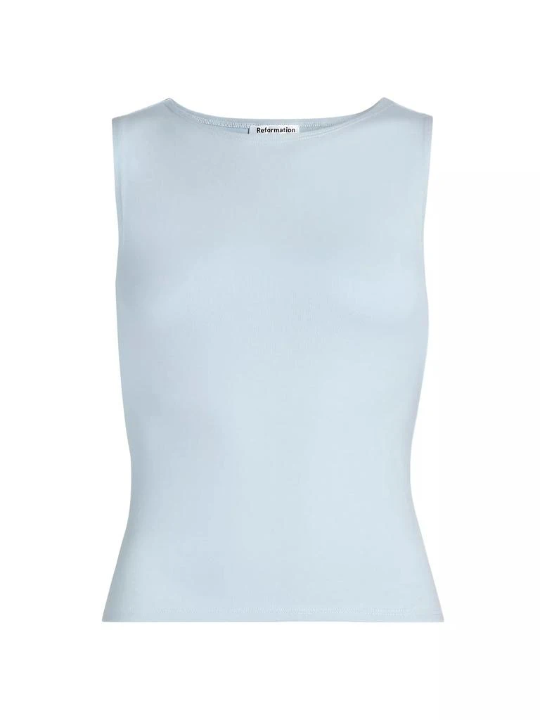 Reformation Dusk Boatneck Knit Top 1
