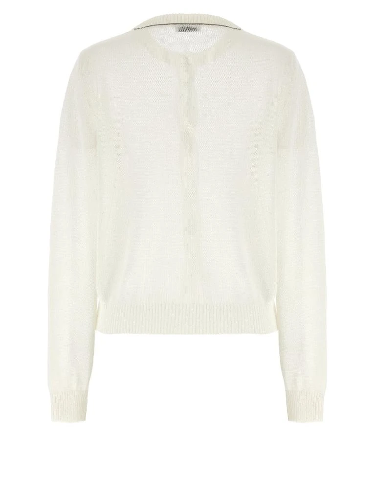 Brunello Cucinelli Brunello Cucinelli Sequins Crewneck Cardigan 2