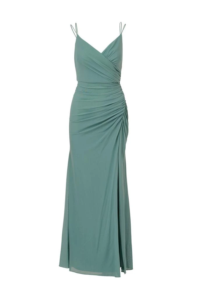 Adrianna Papell Stretch mesh draped gown - Dresses & Skirts - BeyondStyle