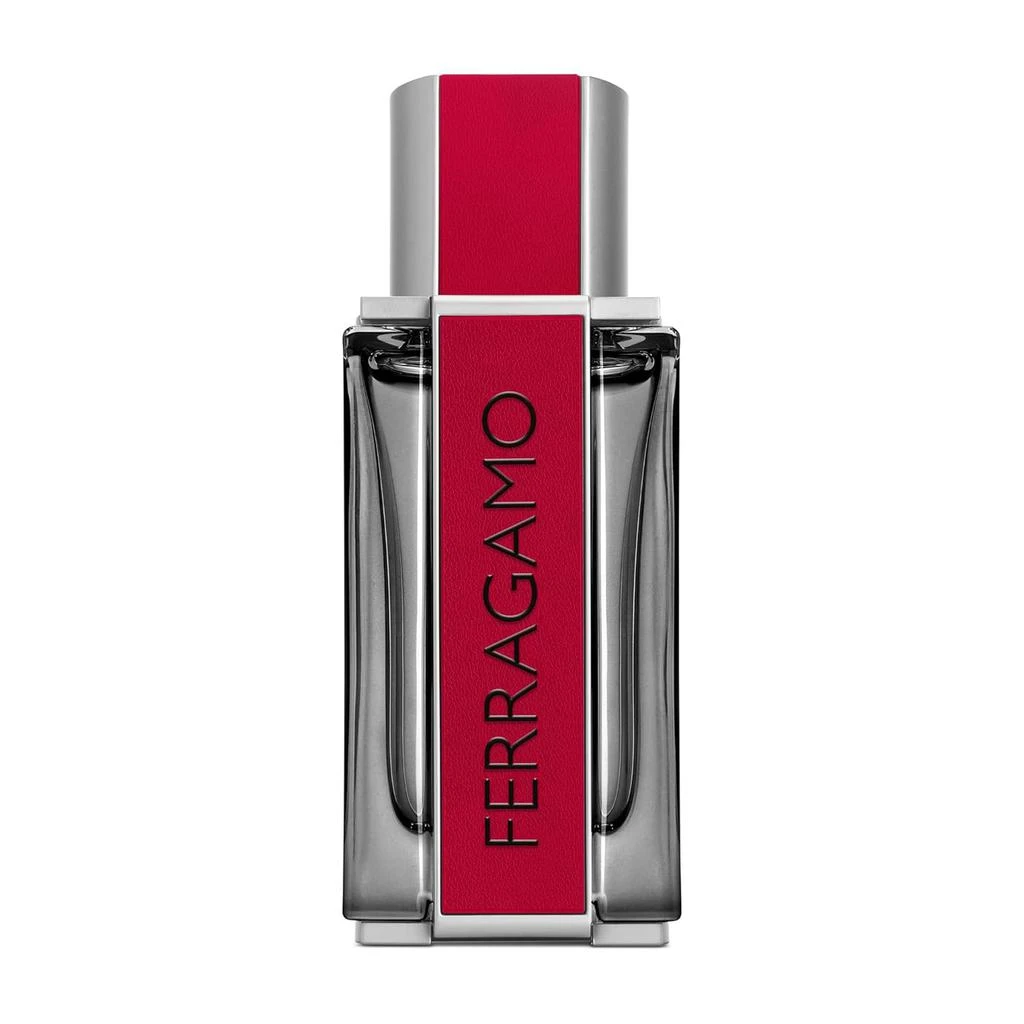 Salvatore Ferragamo FERRAGAMO Red Leather Eau de Parfum Pour Homme, Cologne Spray for Men