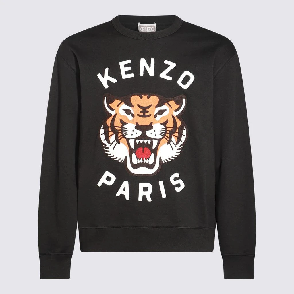 Kenzo Kenzo Black Cotton Sweatshirt 1