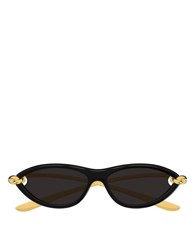 Bottega Veneta Knot Cat Eye Sunglasses, 56mm 2