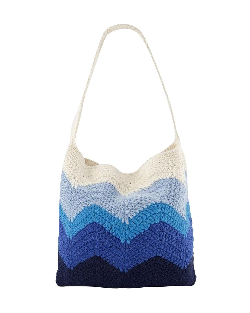 Nannacay Priya Hobo Bag -  - Blue - Cotton 3