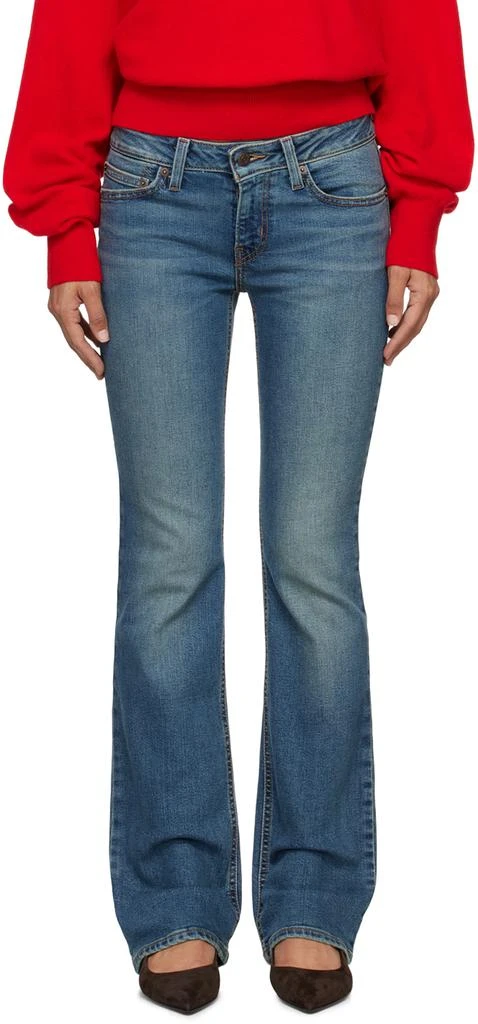 Levi's Blue Superlow Bootcut Jeans 1