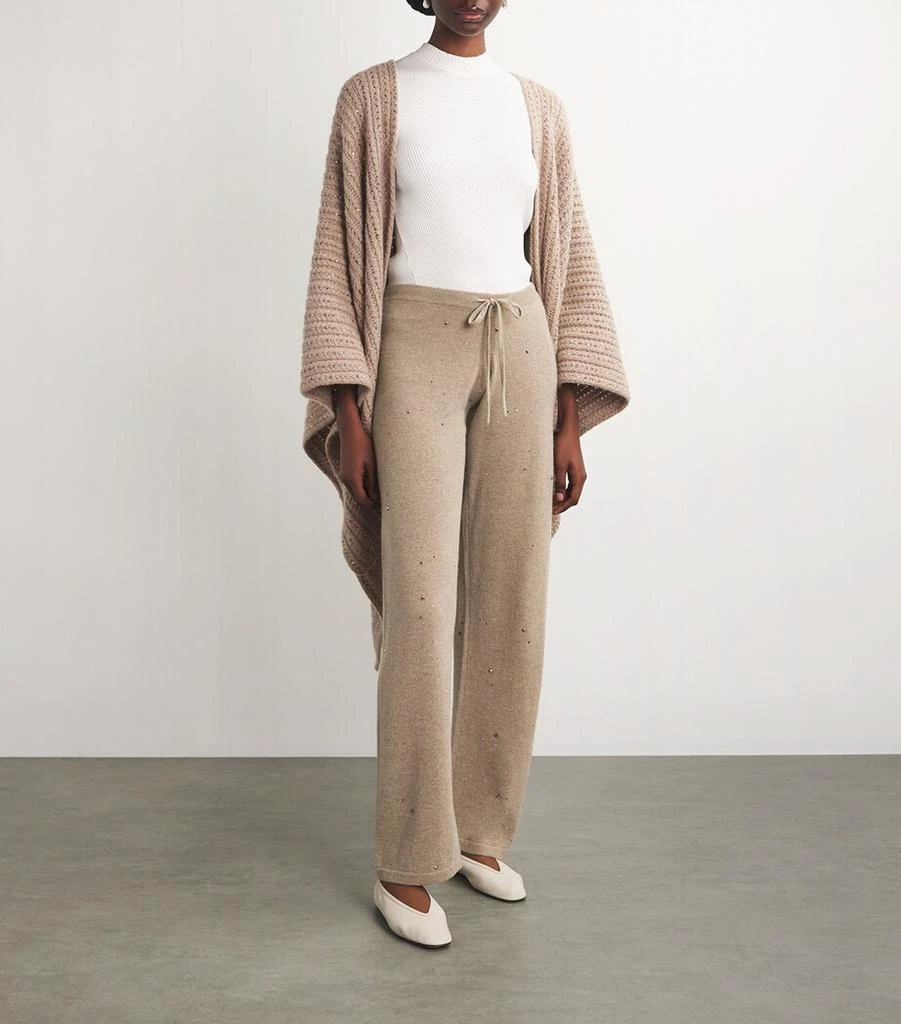 William Sharp Cashmere Crystal-Embellished Sweatpants 2