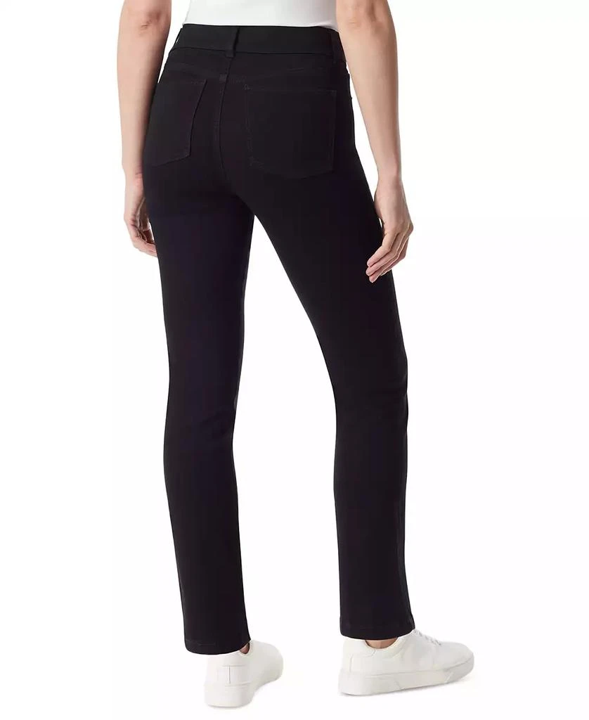 Gloria Vanderbilt Women's Shape Effect Pull-On Straight-Leg Jeans 2