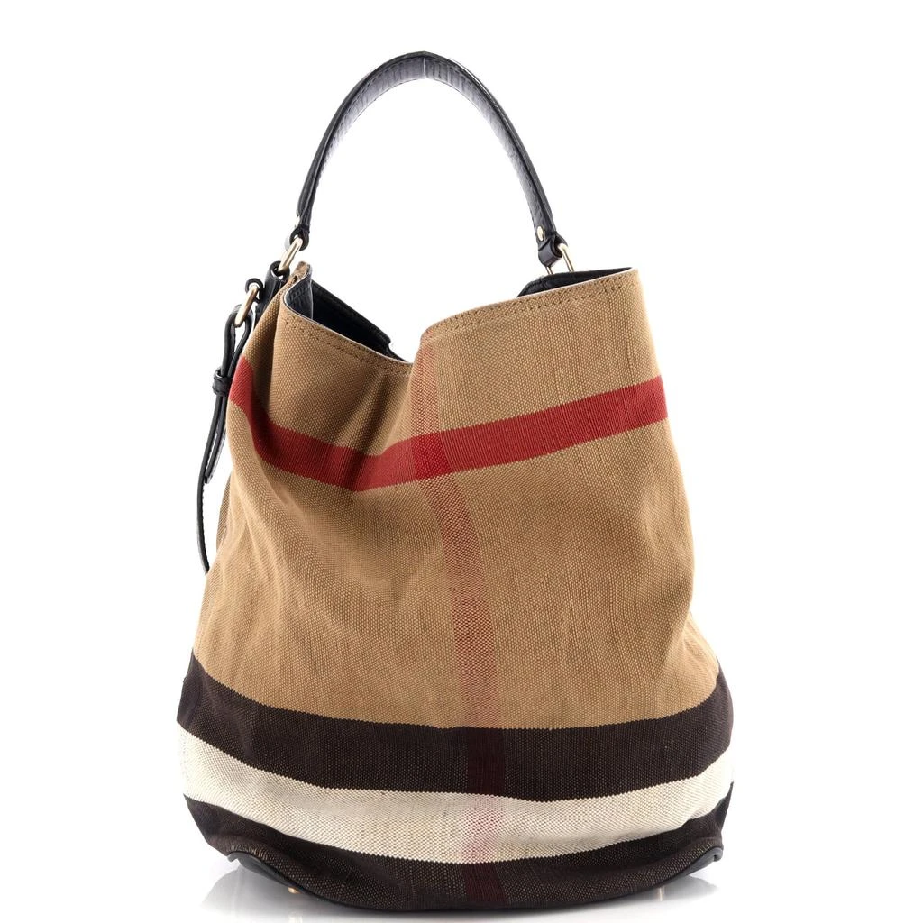 Burberry Ashby Bag House Check Canvas Medium 3
