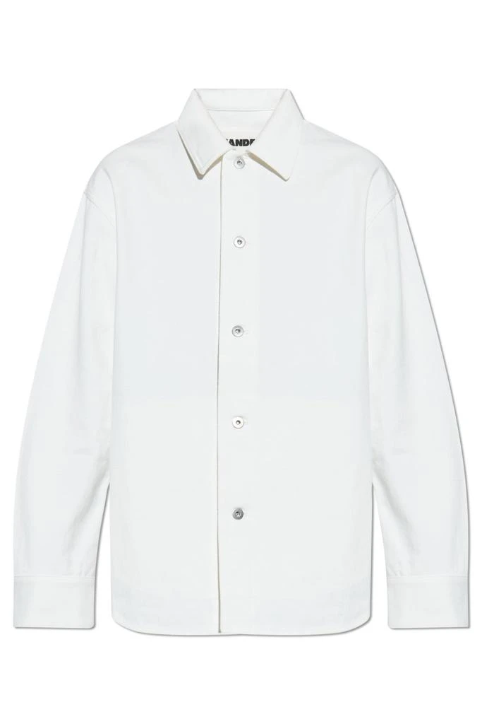 Jil Sander Jil Sander Long-Sleeved Denim Shirt from Cettire