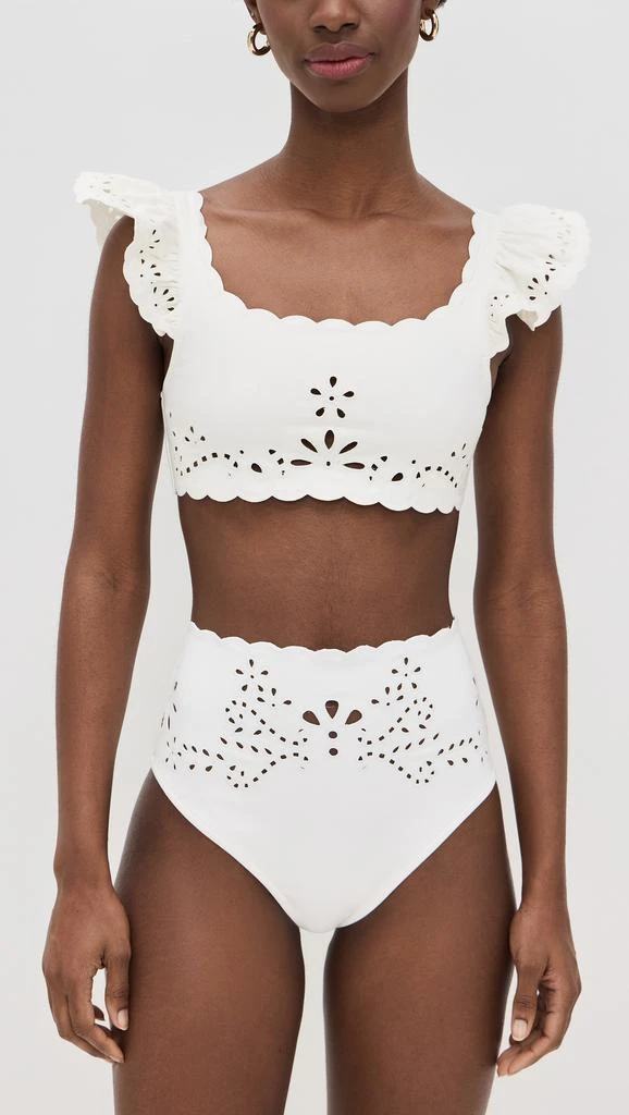 Sea Liat Swim Flutter Sleeve Bikini Top 4