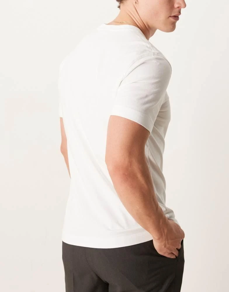 Abercrombie & Fitch Abercrombie & Fitch essential 5 pack t-shirt in white multi 3