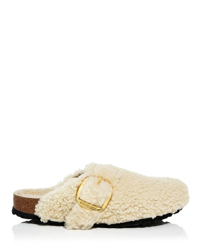 Birkenstock Women's Boston Big Buckle Teddy Shearling Clogs 3