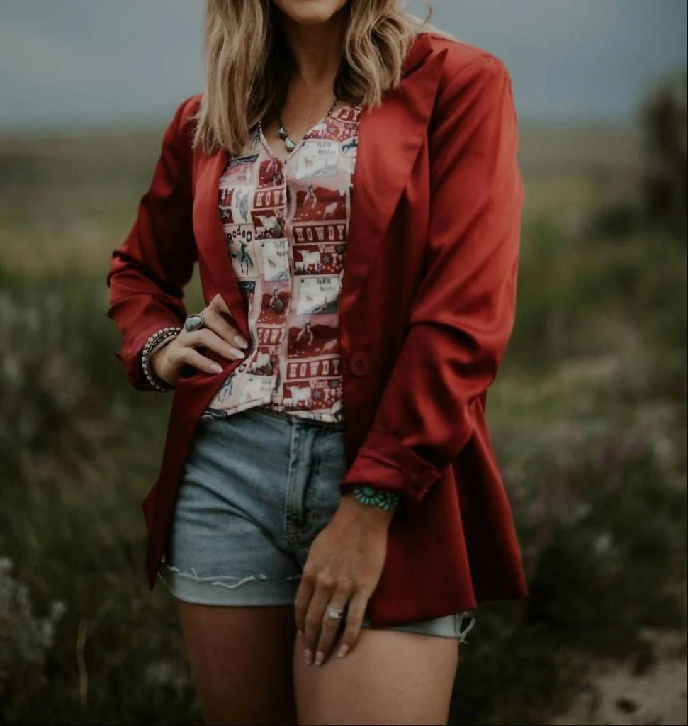 Elan Elan - Oversized Suit Jacket 2