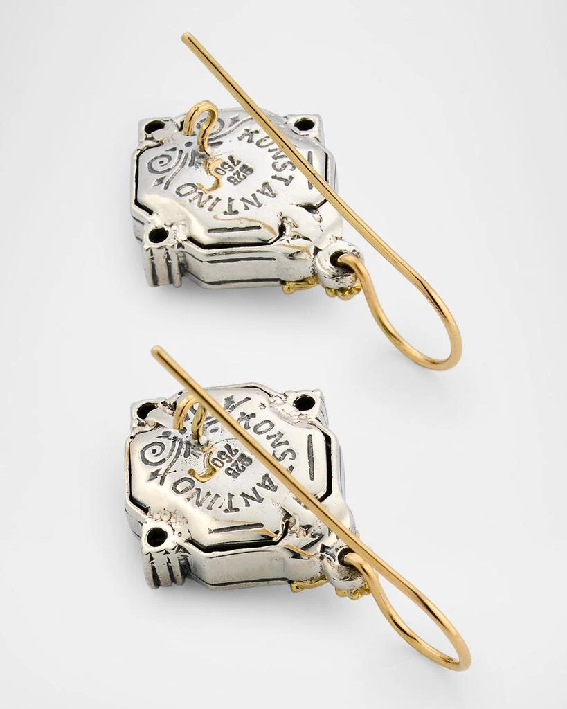 Konstantino Sterling Silver and 18K Yellow Gold Rock Enhancer with Rock Crystal, Amethyst and MOP 4