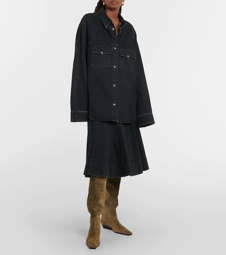 Khaite Jinn denim shirt 2