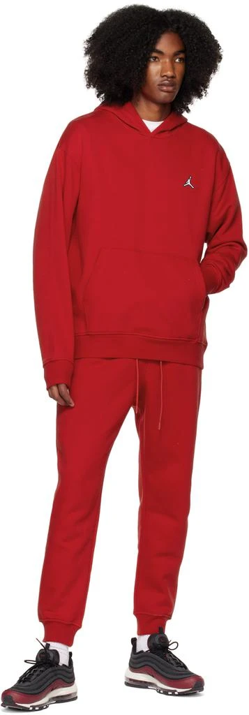 Nike Jordan Red Brooklyn Lounge Pants 4
