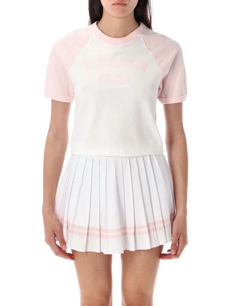 Sporty & Rich Sporty & Rich Crewneck Cropped T-Shirt 1