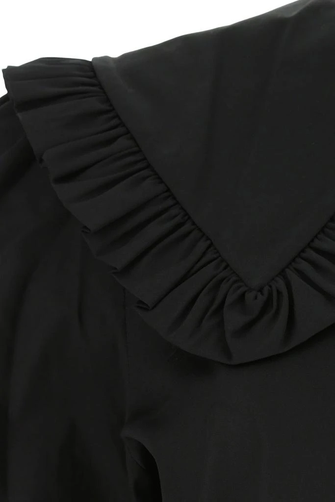 Alessandra Rich Black poplin shirt 2