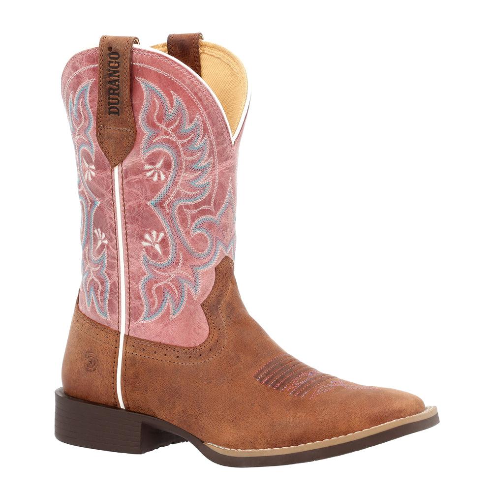 Durango Shyloh Embroidered Square Toe Cowboy Boots