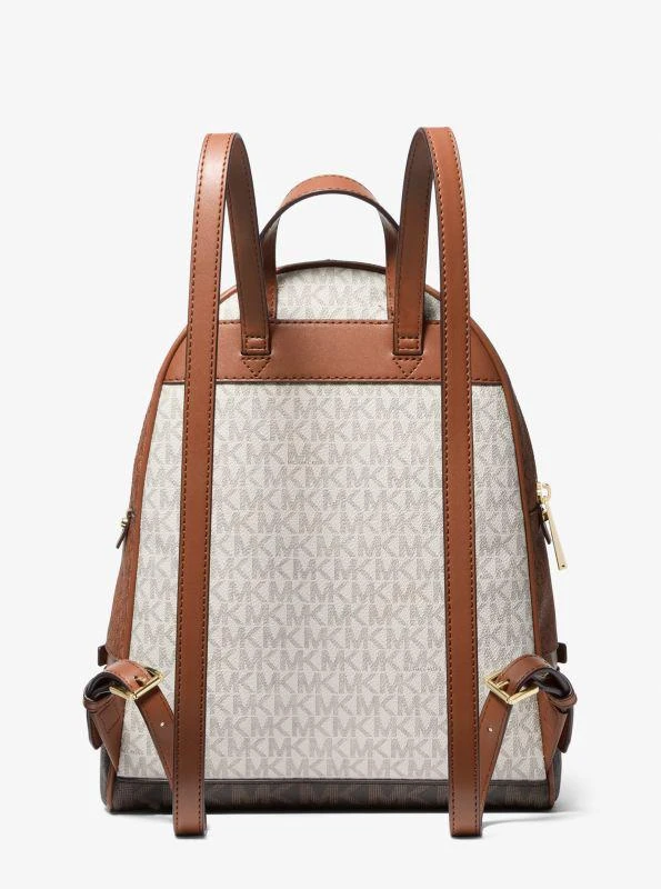 Michael Kors Rhea Medium Color-Block Logo Backpack 3