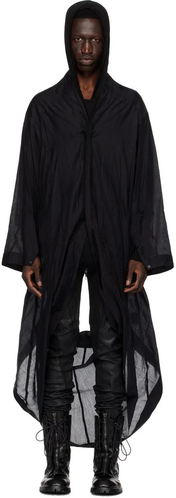 Julius Black Hoop Jacket 1