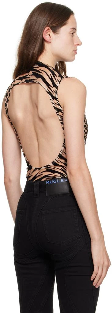 Mugler Black Star Bodysuit 3