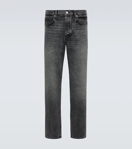 FRAME Mid-rise straight jeans 1