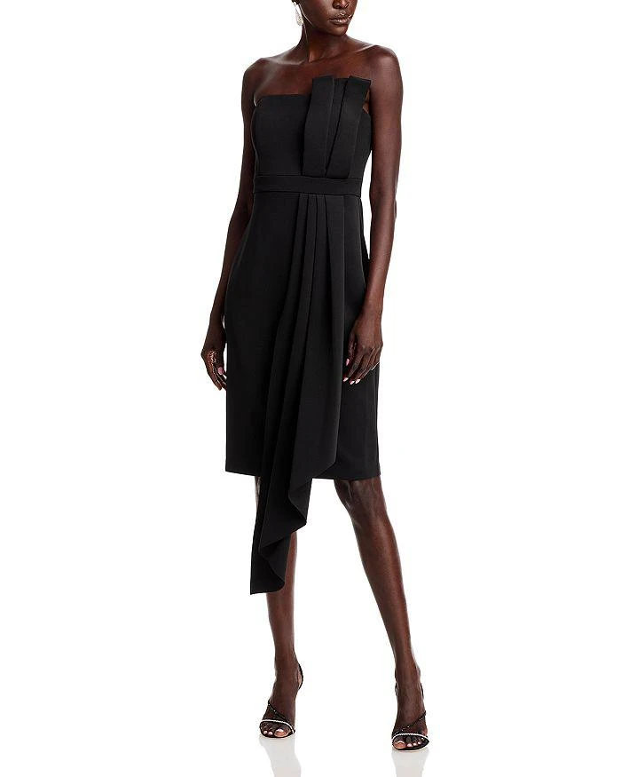Eliza J Asymmetric Draped Dress 1