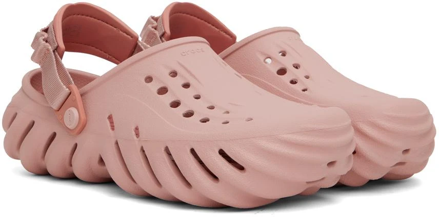 Crocs Pink Echo Clogs 4