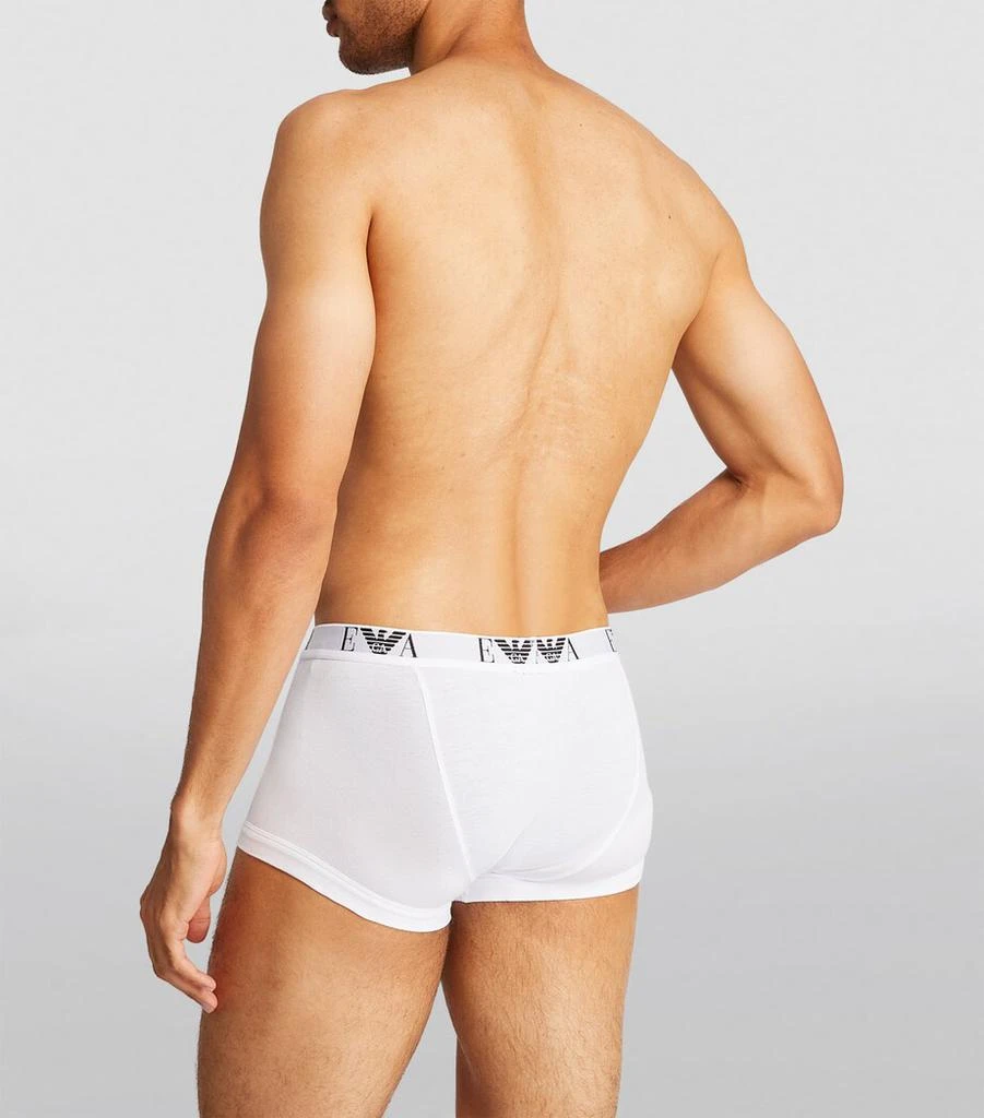 Emporio Armani Emporio Armani Stretch-Cotton Eagle Monogram Trunks (Pack of 3) 3