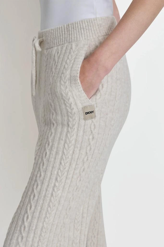 DKNY COZY CABLE SWEATER JOGGER 5