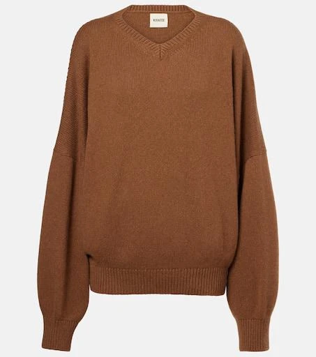 Khaite Wolfe oversized cashmere sweater 1