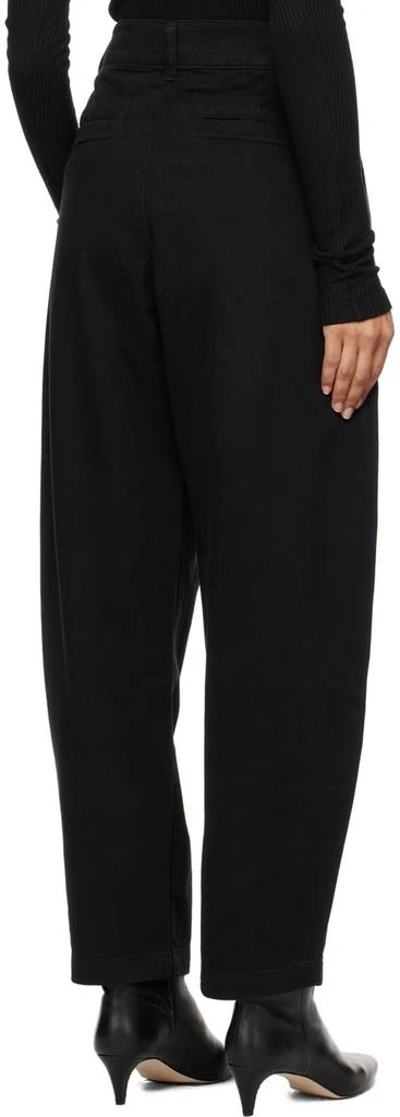 AGOLDE Black Danika Chino Trousers 3