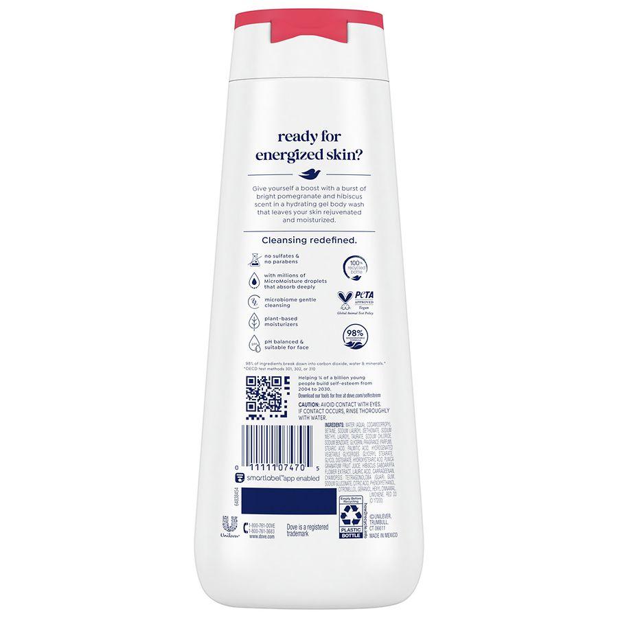 Dove Body Wash Rejuvenate Pomegranate & Hibiscus